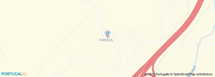 Mapa de Estrada Fareja