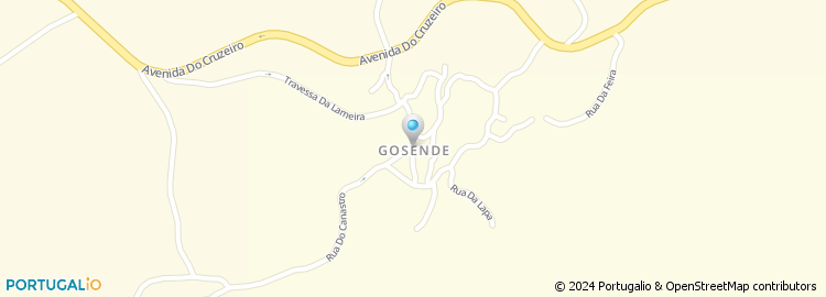 Mapa de Gosende