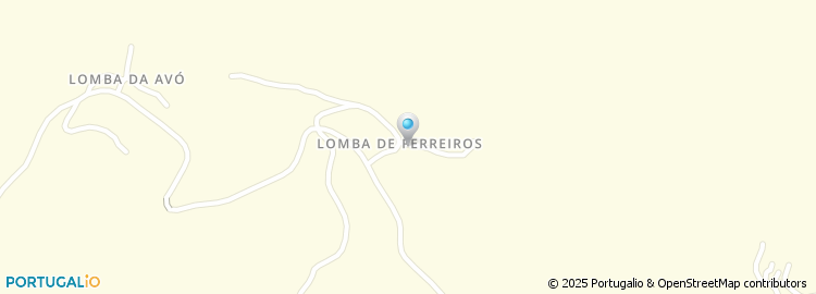 Mapa de Lomba dos Ferreiros