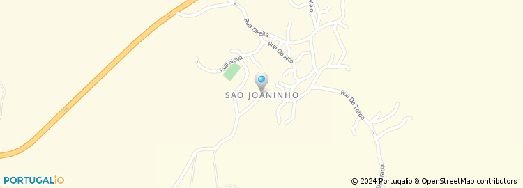 Mapa de São Joaninho