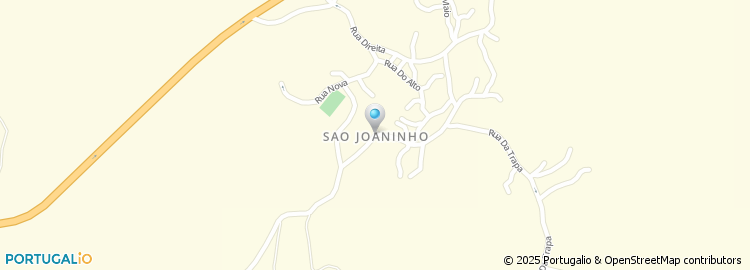 Mapa de São Joaninho