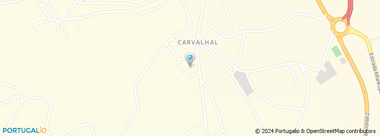 Mapa de Termas do Carvalhal