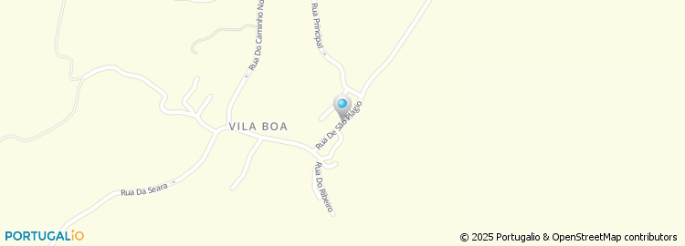 Mapa de Vila Boa