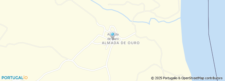 Mapa de Almada de Ouro