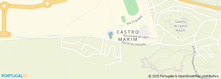 Mapa de Apartado 10, Castro Marim