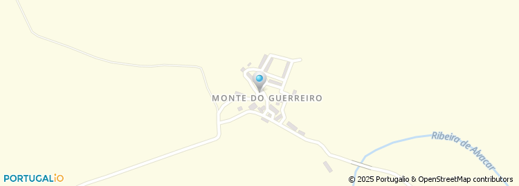 Mapa de Monte do Guerreiro