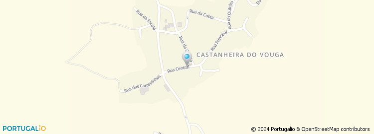 Mapa de Casvouga - Fibra de Vidro da Castanheira, Lda