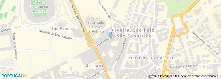 Mapa de Cátia Mendes Pereira, Unipessoal Lda