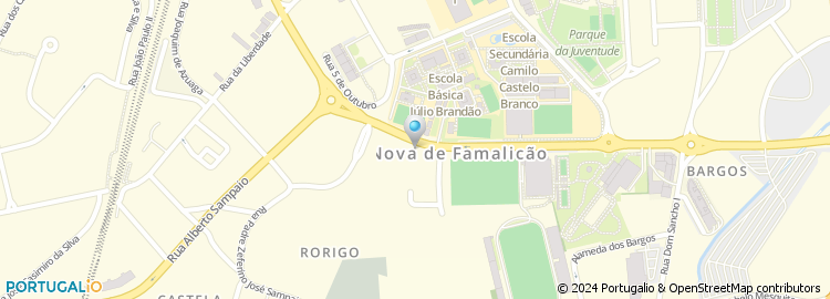 Mapa de Cavaleiro & Silva, Lda