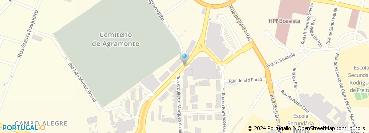 Mapa de Cccp - Cafetaria Centro Comercial Cidade Porto, Lda