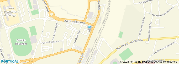 Mapa de CCP, Casa de Crédito Popular, Setúbal