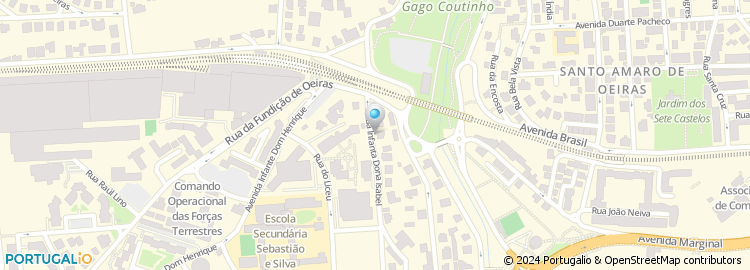 Mapa de Cefireco-Centro de Fisioterapia e Recuperação de Oeiras, Lda