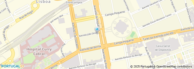 Mapa de Celeiro Dieta, Lisboa 1