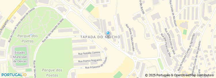 Mapa de Celeiro Dieta, Oeiras Parque