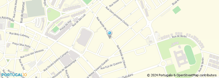 Mapa de Cellulem Block - Centro de Estética e Bem Estar, Faro