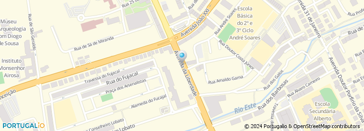 Mapa de Cellulem Block - Centro de Estética e Bem Estar, Braga 2