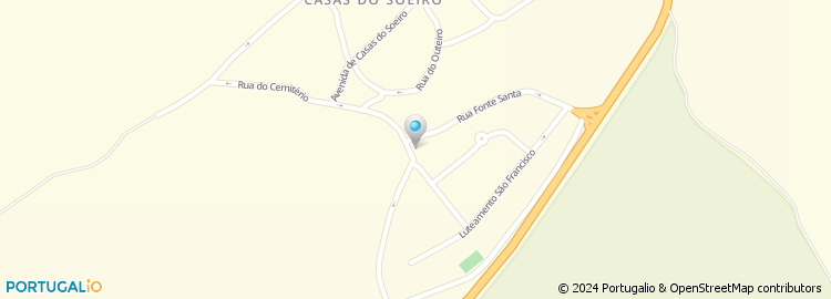 Mapa de Rua Tasso de Miranda Cabral