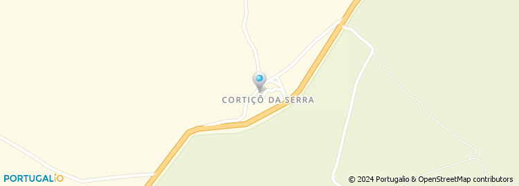 Mapa de Cortiçô da Serra