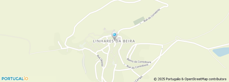 Mapa de Linhares da Beira