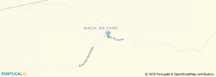 Mapa de Maçal do Chão