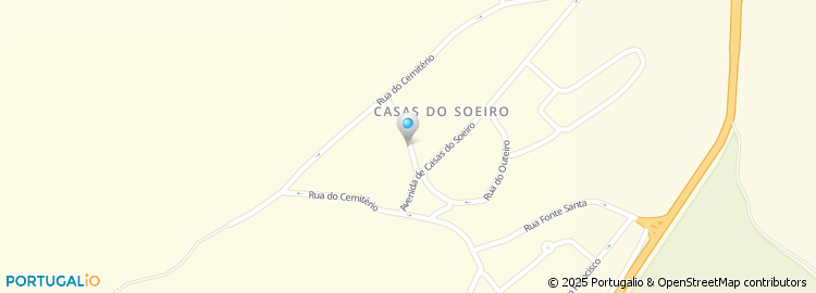 Mapa de Rua das Escolas