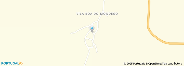 Mapa de Vila Boa do Mondego