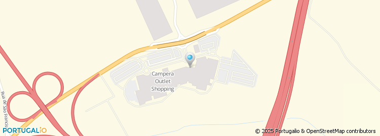 Mapa de Celta Sapatarias, Campera Outlet Shopping