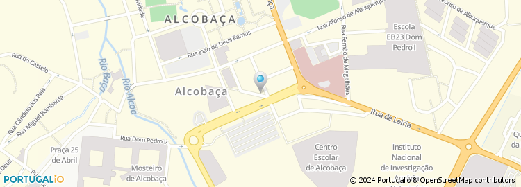 Mapa de Cemobaça - Comércio Imobiliária de Alcobaça, Lda