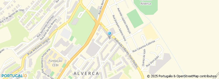 Mapa de Center Alverca, R R