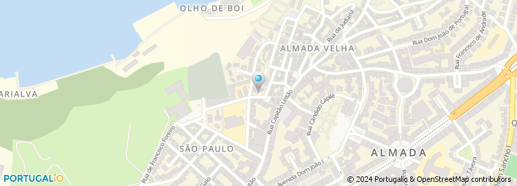 Mapa de Central de Cacilhas - Soc. de Taxis, Lda
