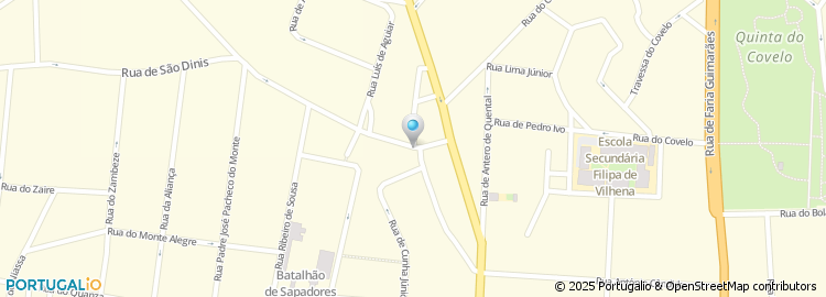 Mapa de Central de São Dinis - Inspecções Tecnicas, Lda