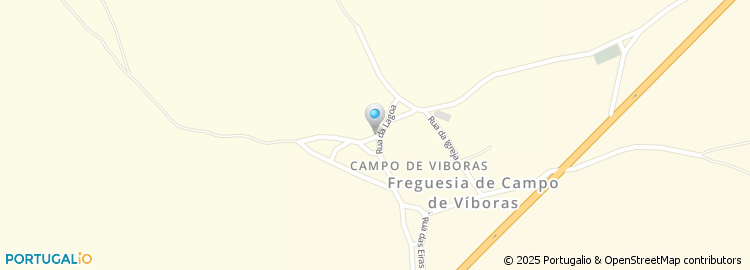 Mapa de Central Pneus Vimioso, Lda