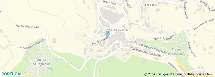 Mapa de Central Sintra - Indústria Hoteleira e Restauração, SA