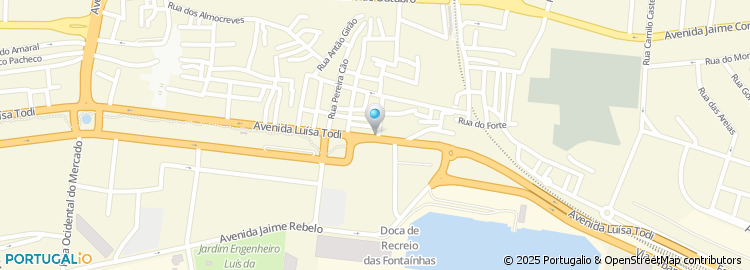 Mapa de Centro Audiologico de Setubal, Lda