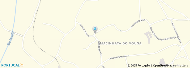 Mapa de Centro Bem Estar Social de Macinhata do Vouga