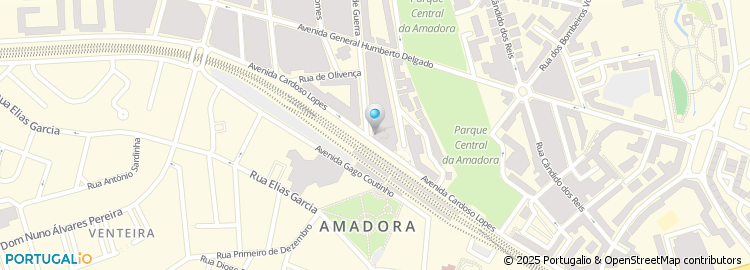 Mapa de Centro Clinico da Amadora