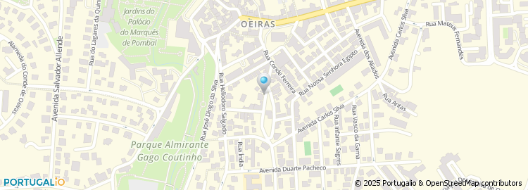 Mapa de Centro Clinico de Santo Amaro de Oeiras