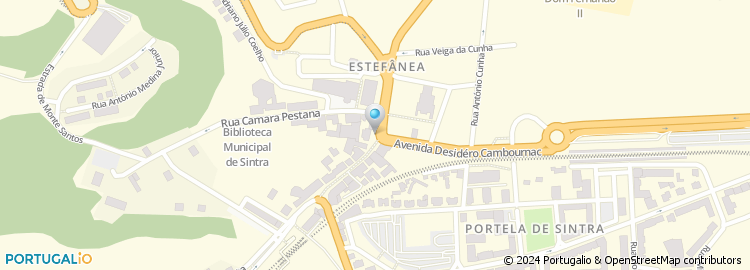 Mapa de Centro Clinico de Sintra