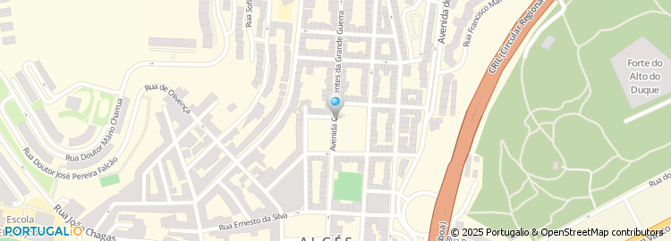 Mapa de Centro Clinico Miralges