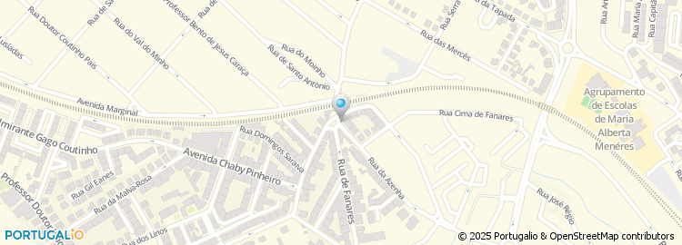 Mapa de Centro Clinico São João de Deus