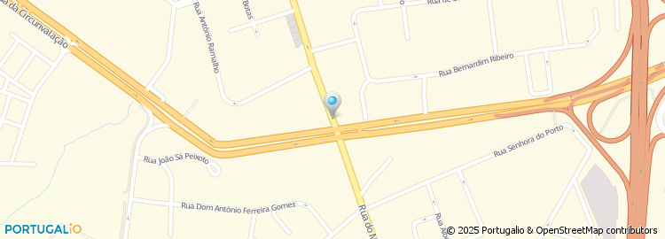 Mapa de Centro Comercial Monte dos Burgos, Lda