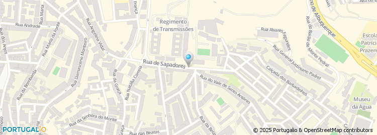 Mapa de Centro Comercial Sapadores - Cafe, Lda
