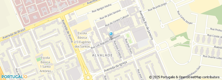 Mapa de Centro Comércio de Bananas, Lda
