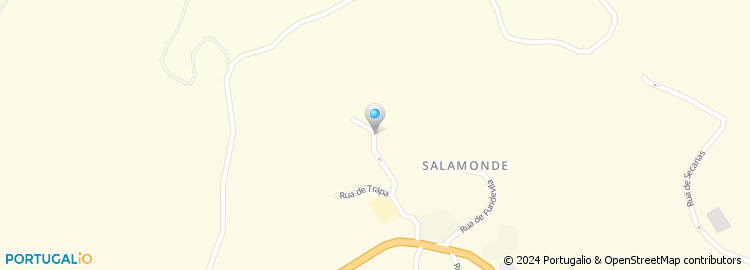 Mapa de Centro Comércio de Salamonde