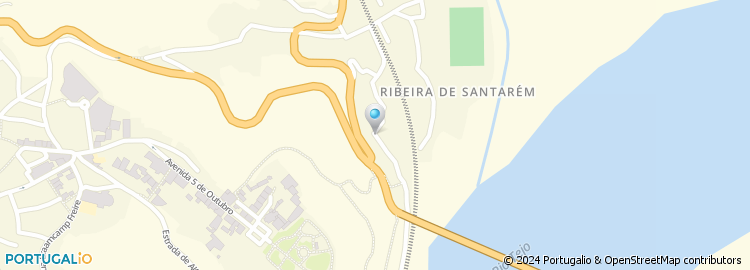 Mapa de Centro Comunitário João Arruda - Centro Soc.inter-Paroquial de Santarém