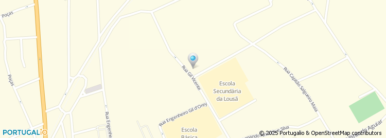 Mapa de Centro Cristão Vida Abundante, Lousã