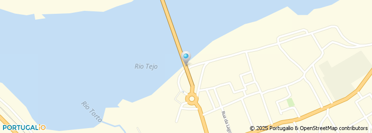 Mapa de Centro Cultural e Desportivo das Fundições do Rossio de Abrantes