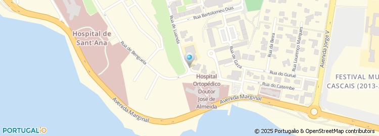 Mapa de Centro de Apoio Ao Deficiente