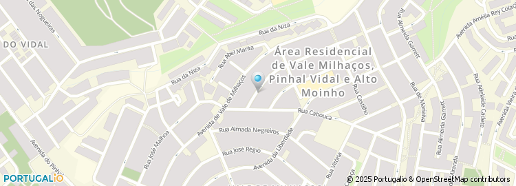 Mapa de Centro de Apoio Escolar Lda