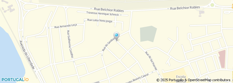 Mapa de Centro de Cardiologia C. A. M. B. Lda